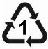 Picture: PET Plastic Recycling Logo